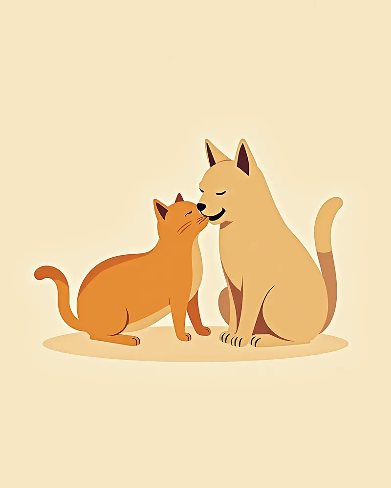 수의사가 고양이 턱관절을 복구하는 모습