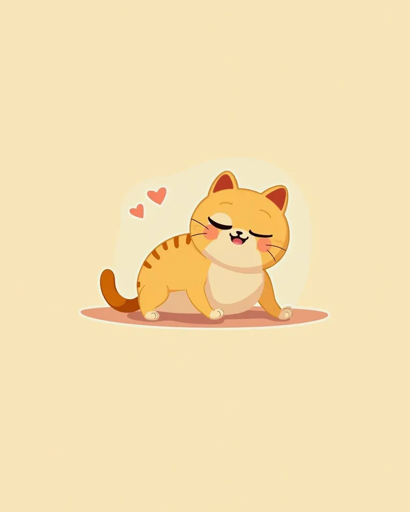 3안검 돌출로 불편한 고양이