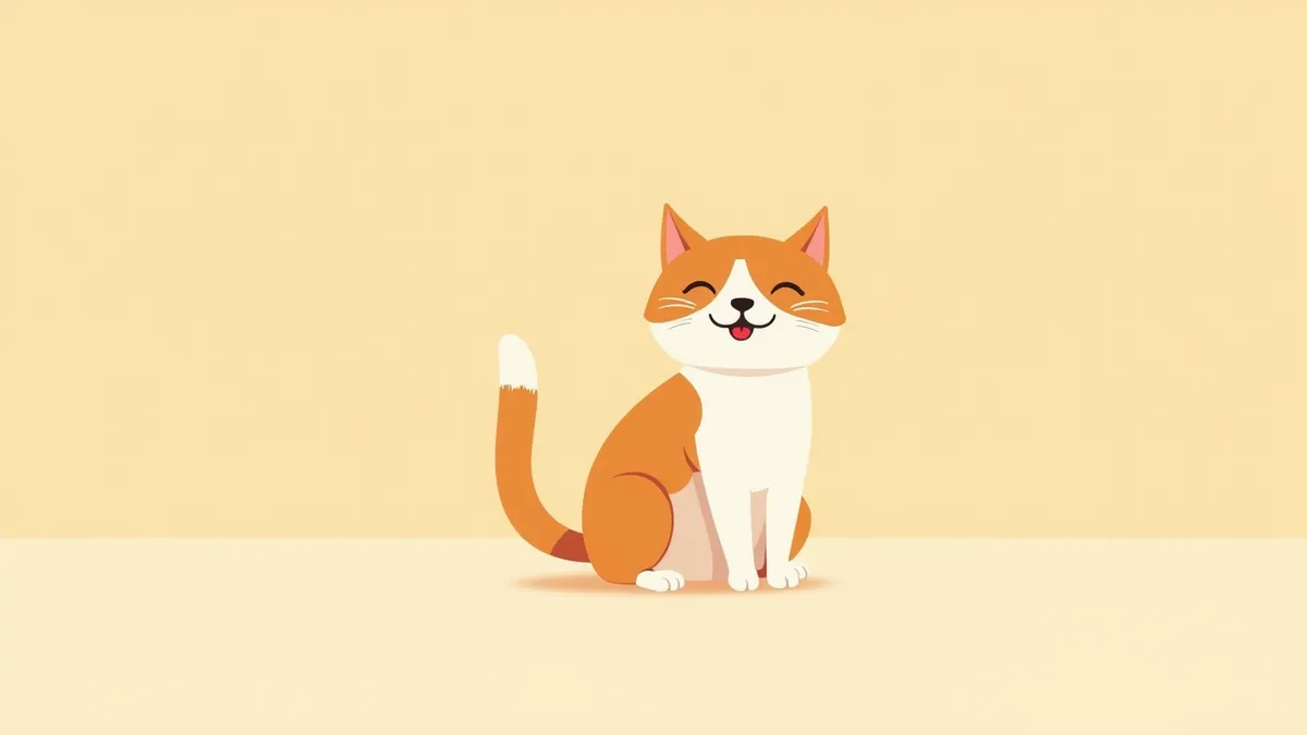 고양이 혀에 생긴 궤양 사진