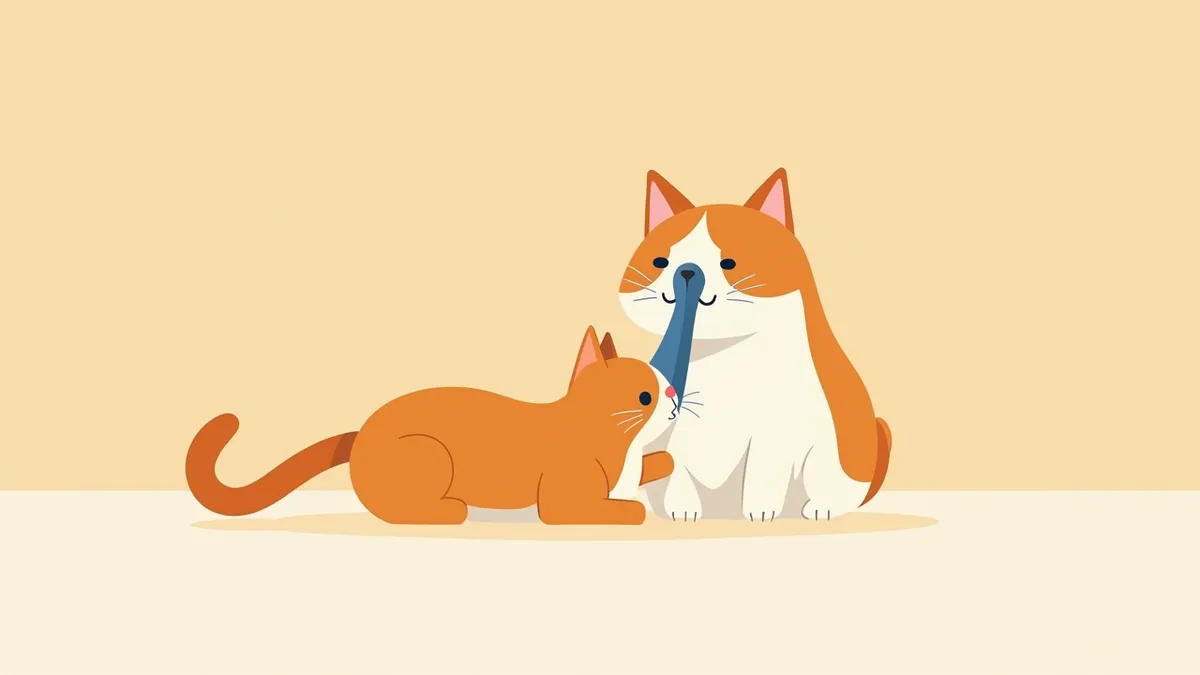 수의사가 고양이 눈에 토노메트리 기기를 사용하는 모습