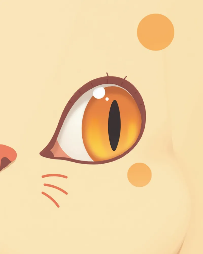 고양이 눈 이상 증상 예시