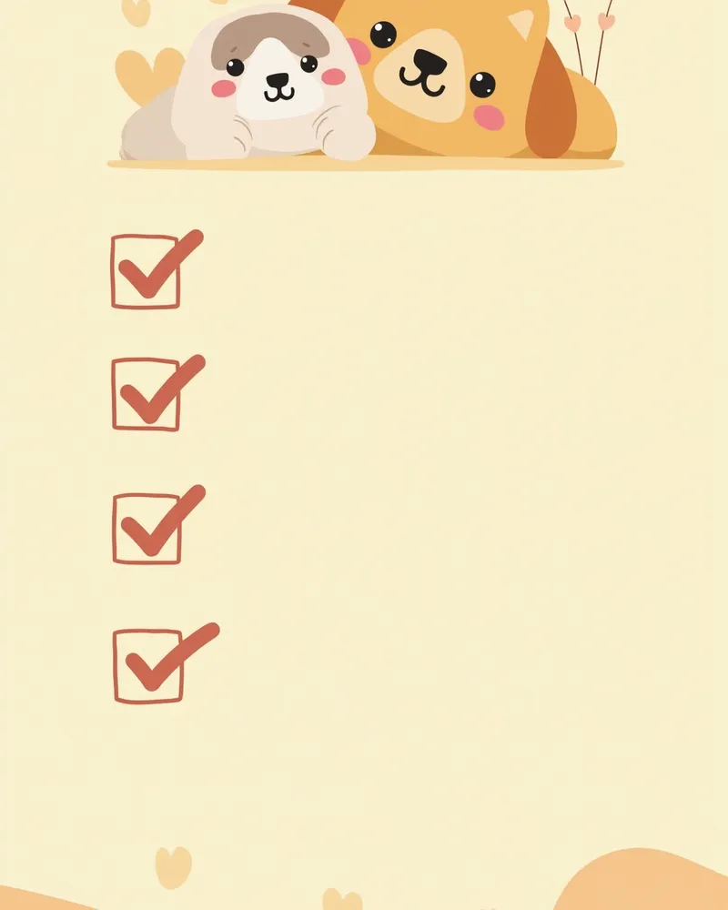 고양이 이동 준비 체크리스트 이미지