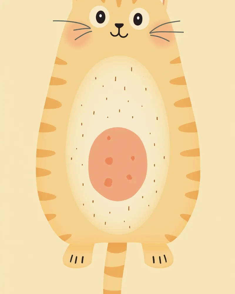 고양이 종양의 위치와 크기 영향