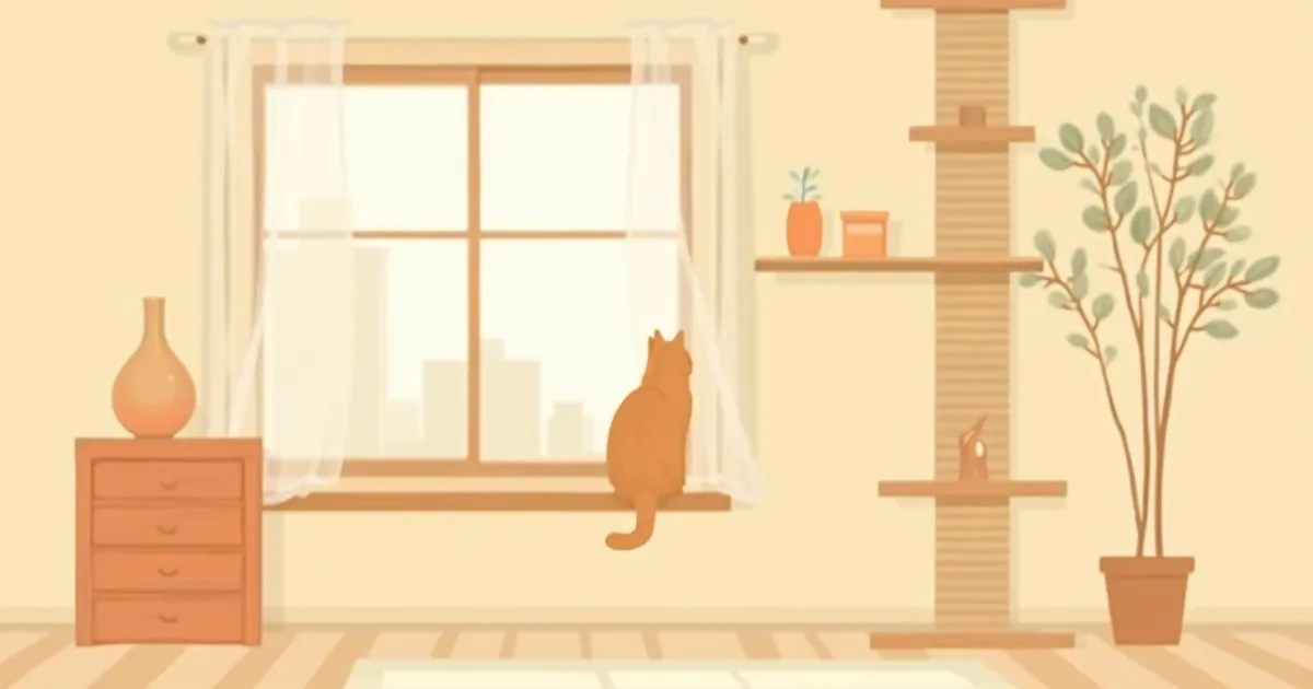 고양이 수직 공간 만들기 — 캣타워·선반 배치 완벽 가이드