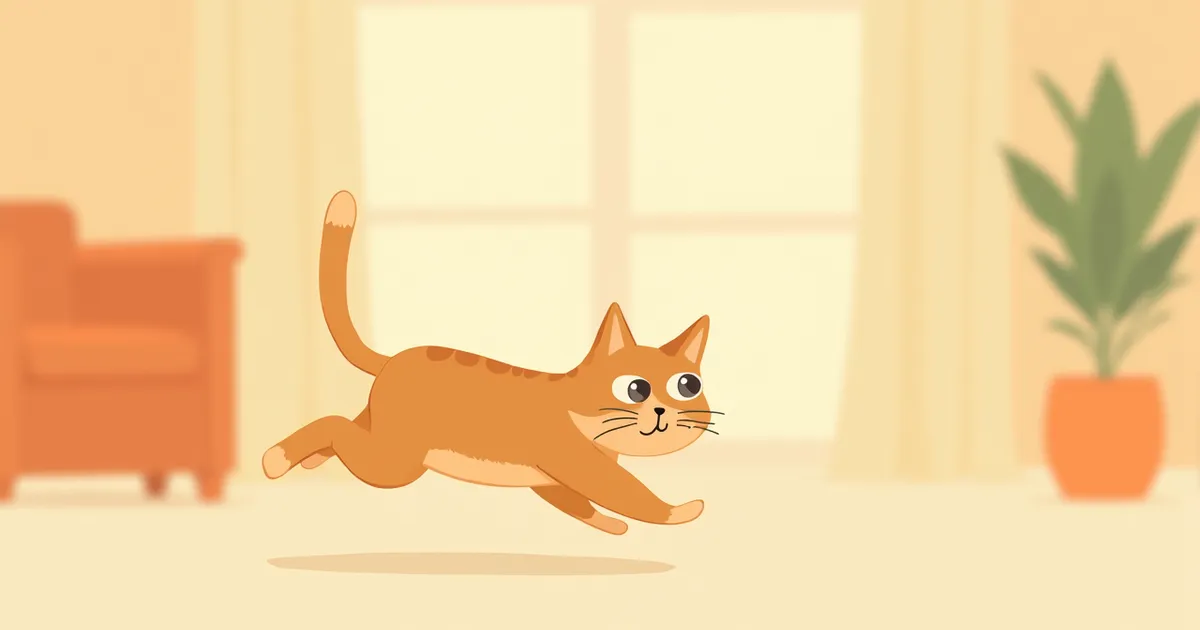 고양이 우다다(좀비스) 원인과 대처법