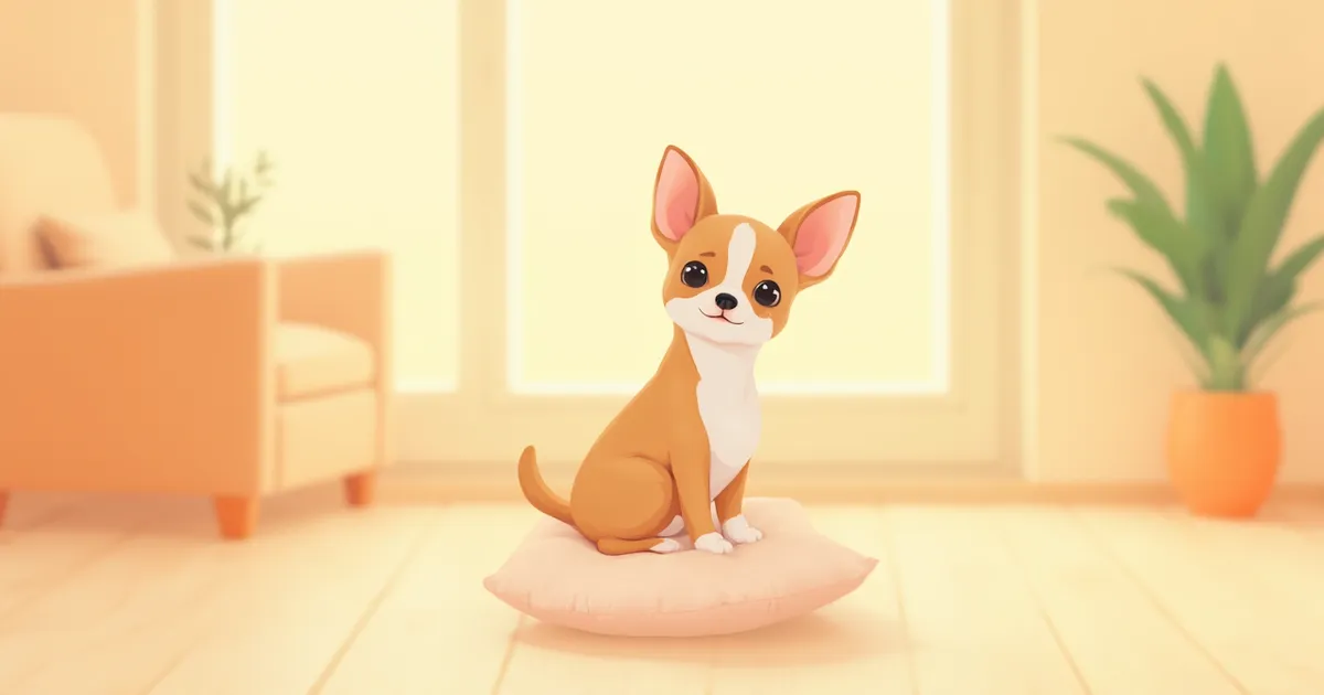 치와와 건강 관리 – 수두증·슬개골 탈구 주의 질병과 예방법