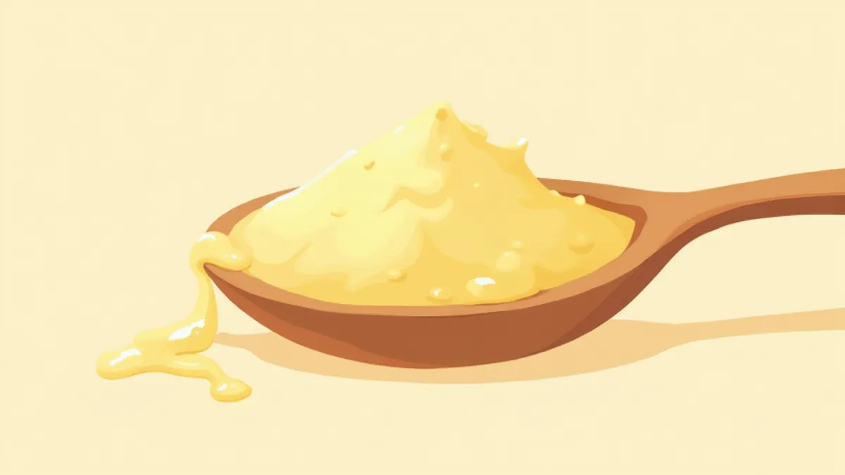 초유 분말과 우유 방울 클로즈업 이미지