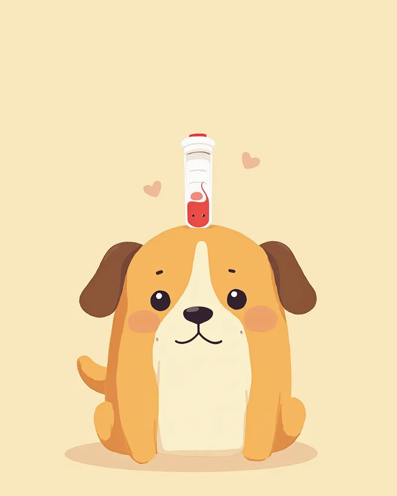 구리 과잉 증상과 간 검사 일러스트