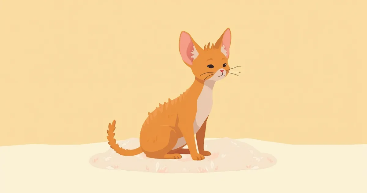 코니시 렉스 건강 관리 (피부·심장)