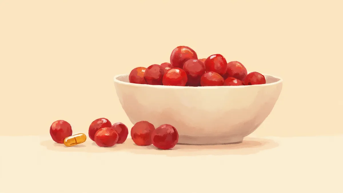 크랜베리 열매와 반려동물용 비뇨기 영양제