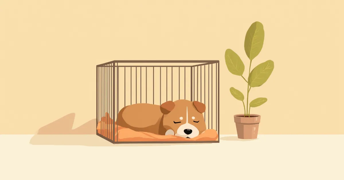 켄넬·크레이트 훈련 기초 - 강아지에게 안전한 쉼터 만들어주기