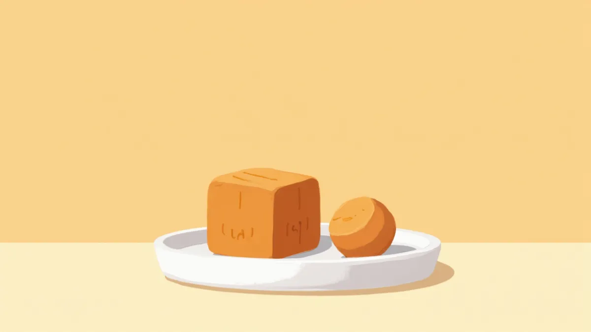 덴탈 사료와 일반 사료 크기 비교