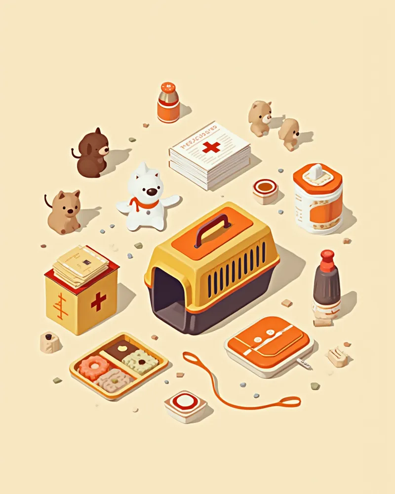 반려동물 비상 키트 구성품