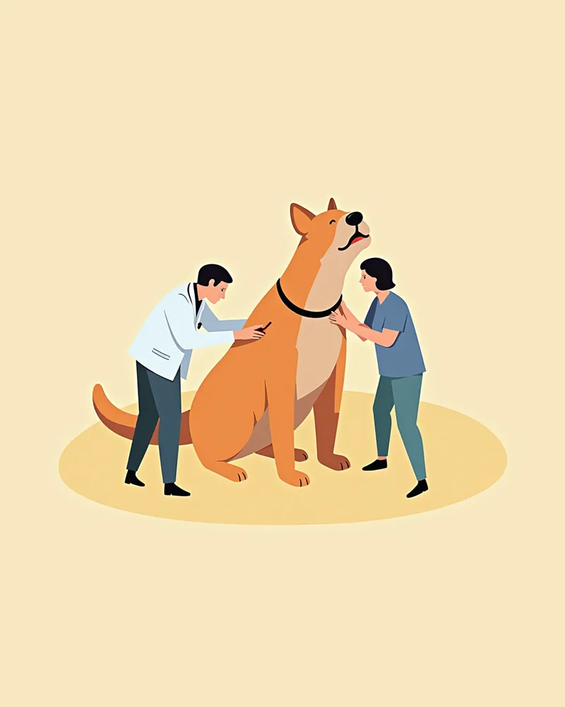 마취 후 저산소혈증을 보이는 강아지