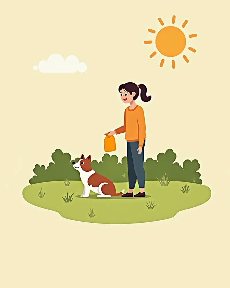 강아지 식분증 환경 관리 즉시 배변 처리