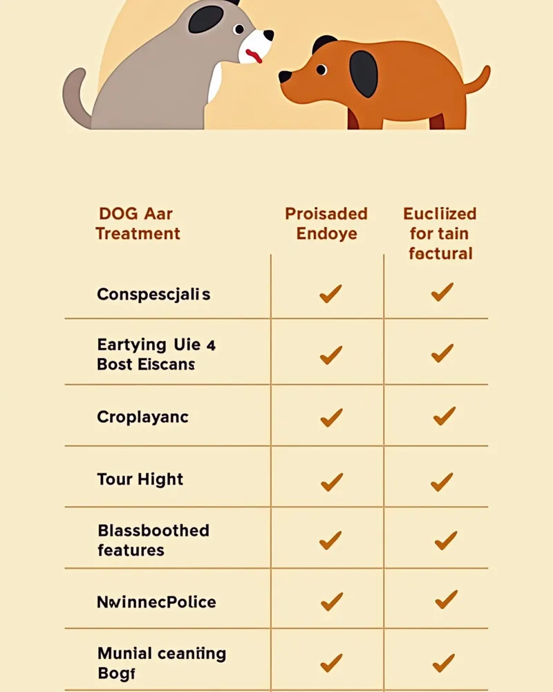 귀진드기 치료제 비교 이미지