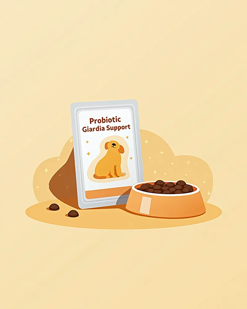 프로바이오틱스 기반 지아르디아 관리제 제품 이미지