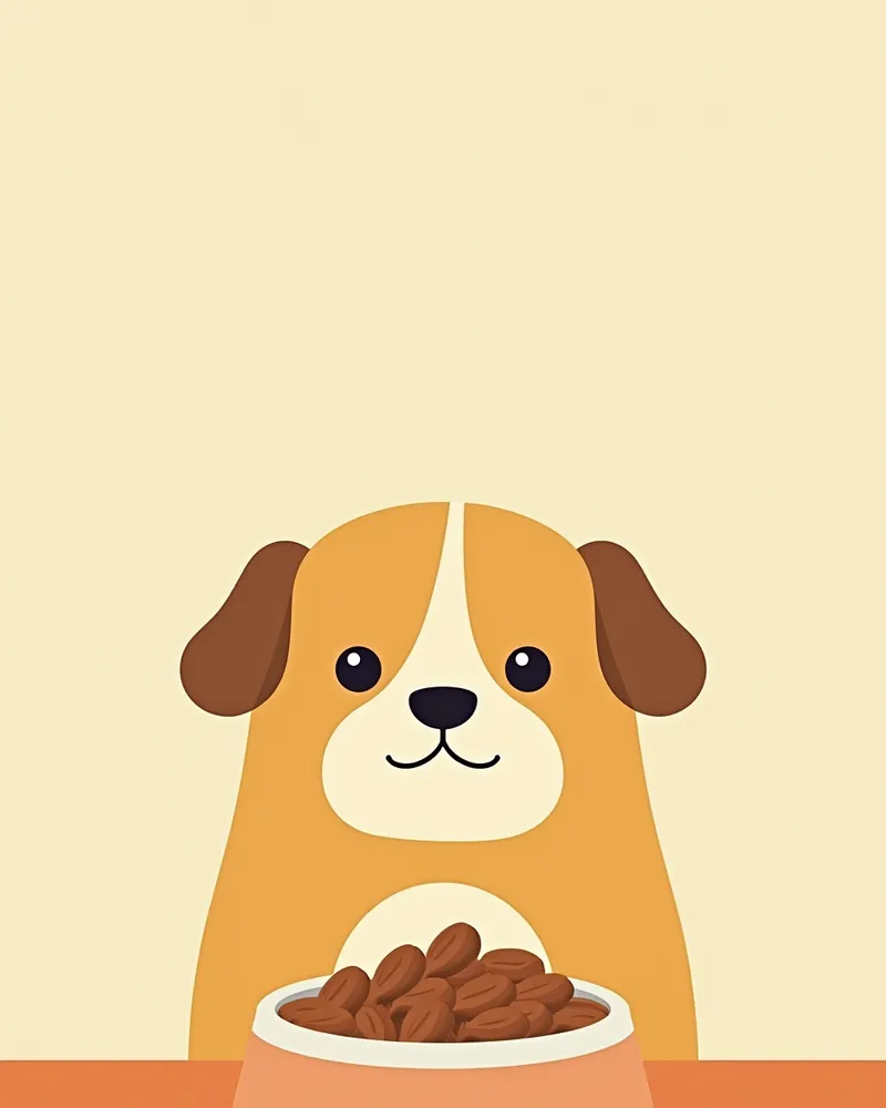 강아지 간 생검 후 복구를 위한 저지방 고단백 사료