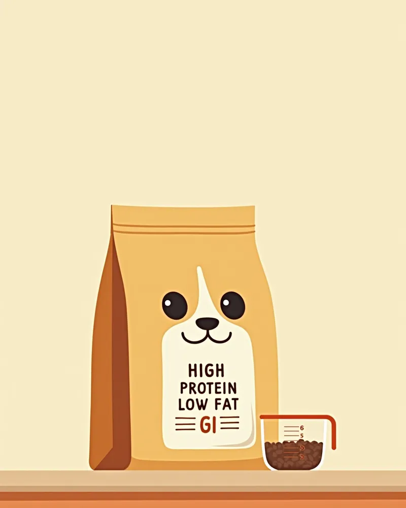 고단백 저지방 강아지 사료 제품