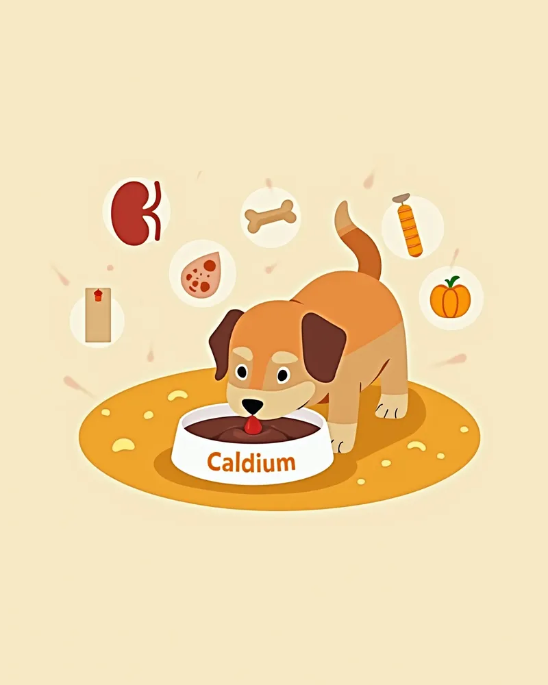 강아지 부갑상선기능항진증 관리 영양제 구성 요소