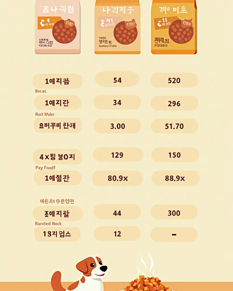 간 질환 식사 고르는 기준을 비교하는 이미지