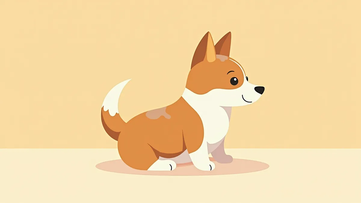 강아지 측면 털이 빠진 부위의 근접 촬영