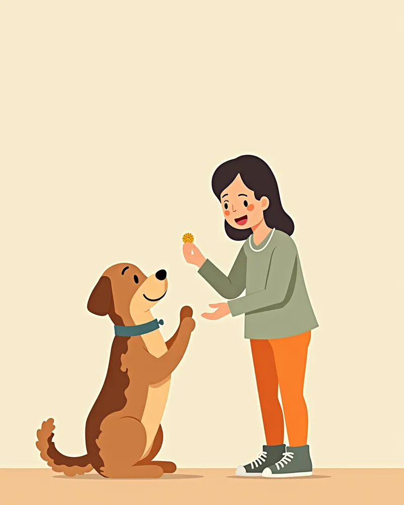 강아지 자원 보호 행동 교정 핵심 원칙 이미지