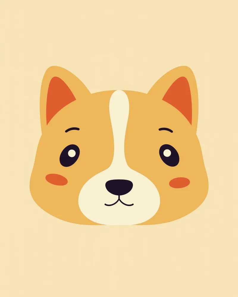 강아지 황달 증상의 눈부분 사진