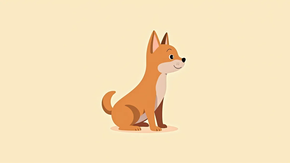 단두종 강아지의 기도 구조 이상을 보여주는 해부학적 그림
