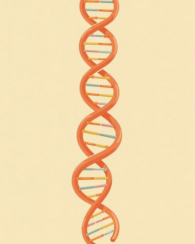 품종별 심장 질환 유전자 변이를 시각화한 DNA 그림
