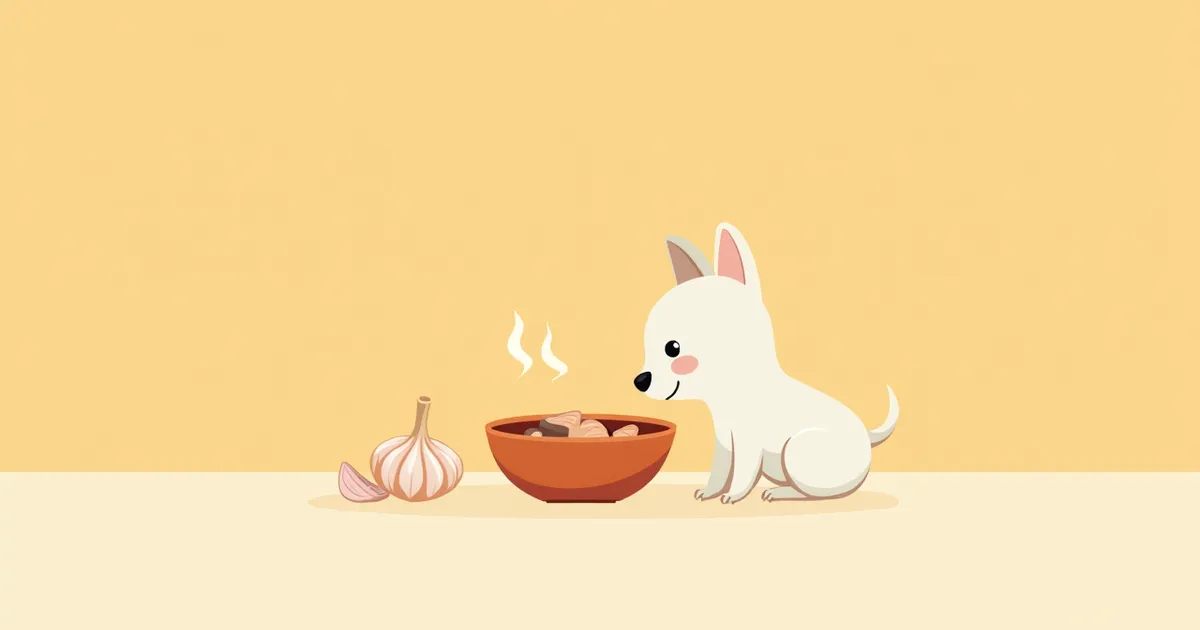 강아지 마늘, 절대 주면 안 되는 이유와 응급 대처법
