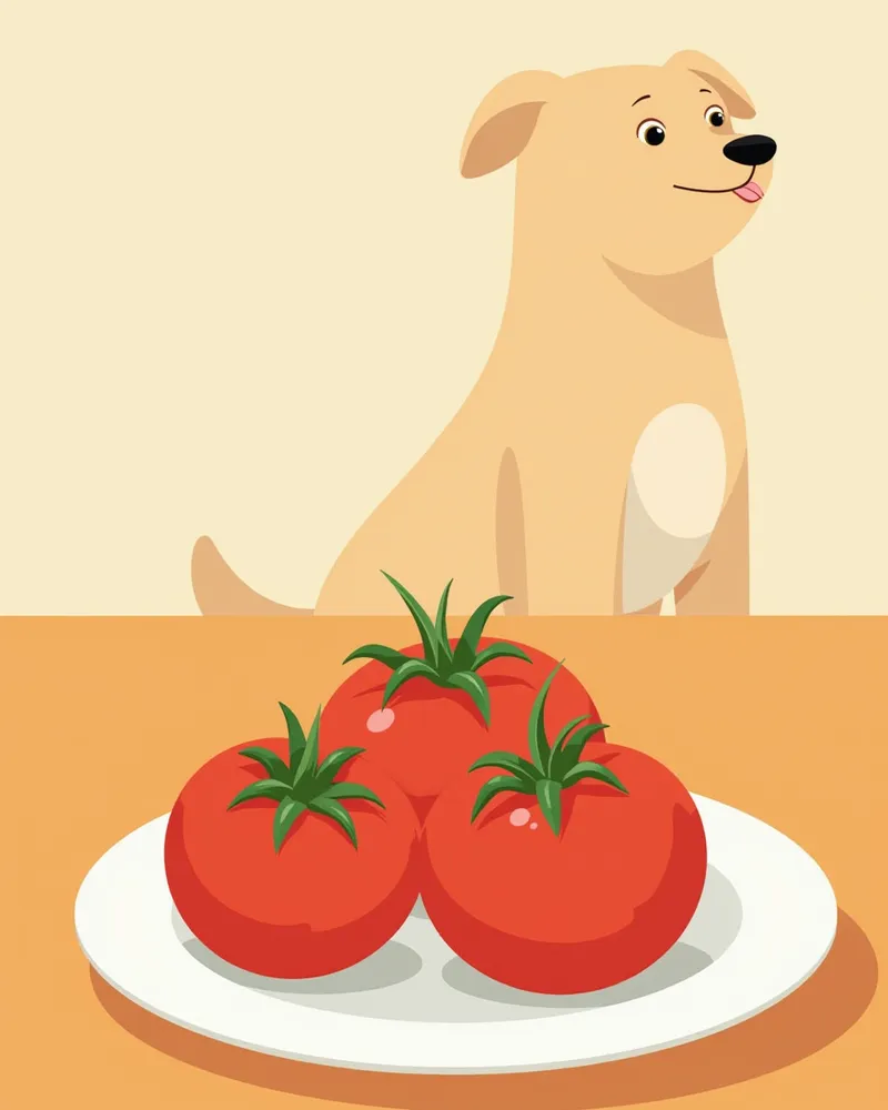 흰 접시에 담긴 신선한 토마토