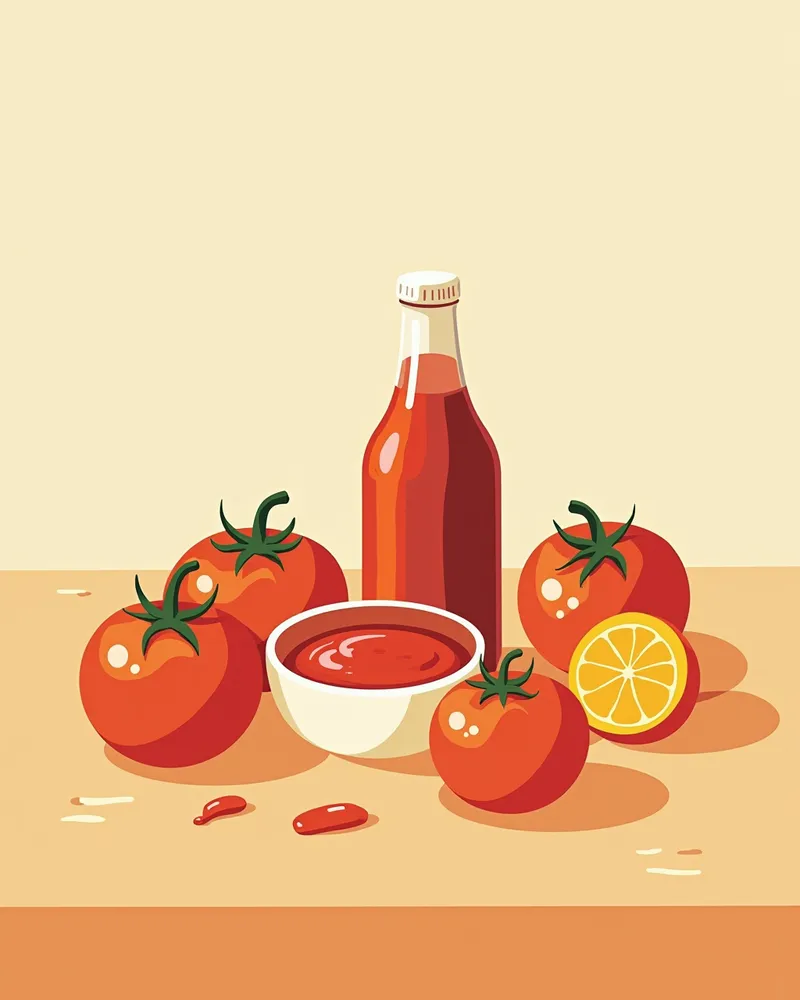 다양한 토마토 가공 제품