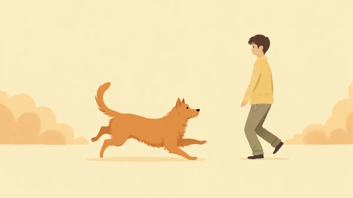 꼬리를 반복적으로 쫓는 강박장애 증상을 보이는 강아지