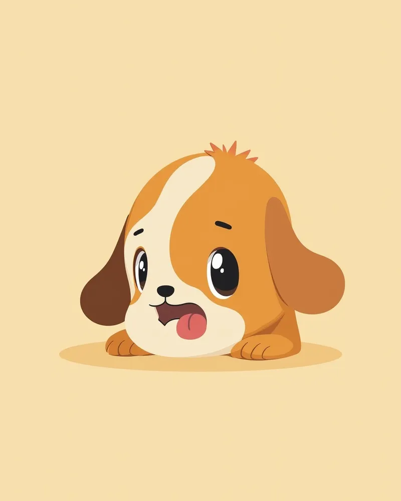 강아지 눈에 생긴 상처의 확대 이미지