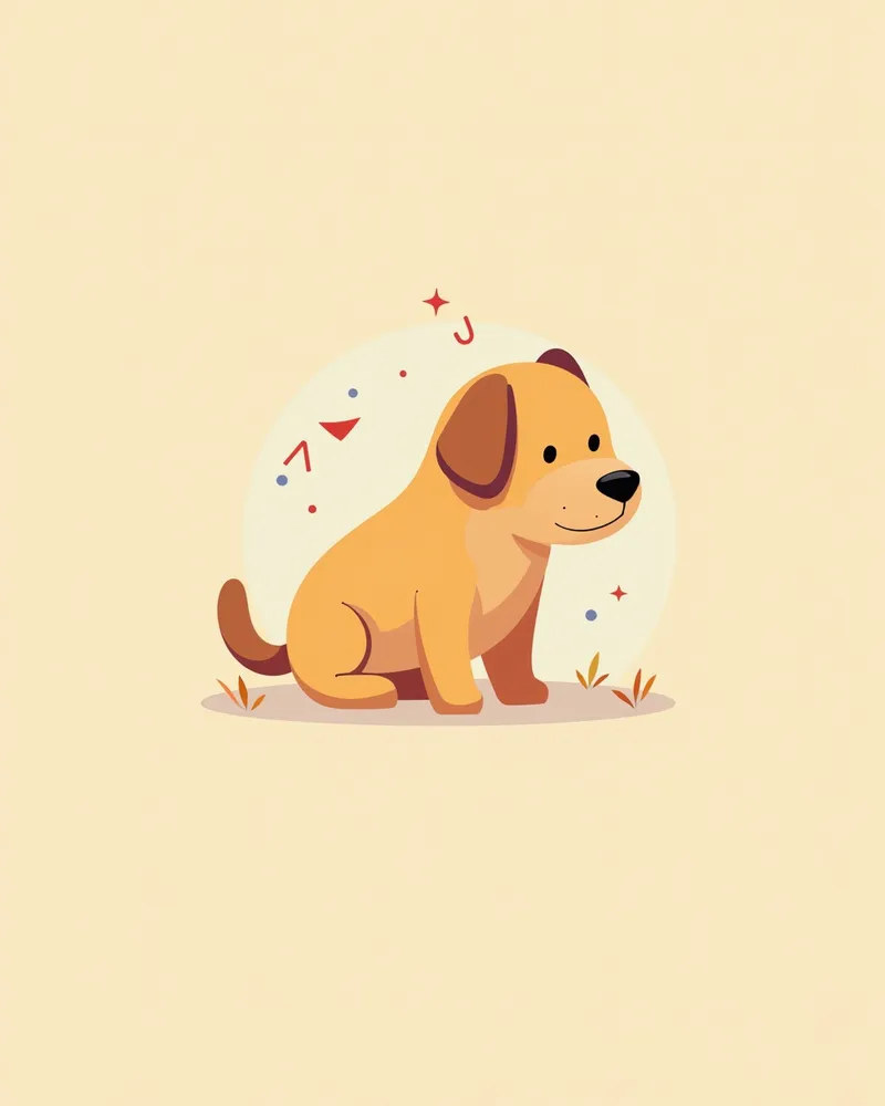 강아지 시스틴 운반 유전자 결함을 설명하는 유전자 다이어그램