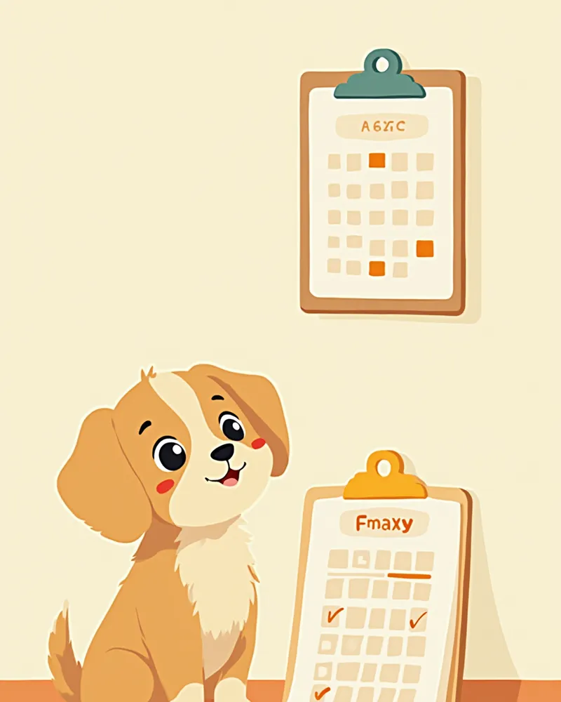 강아지 백신 접종 스케줄표