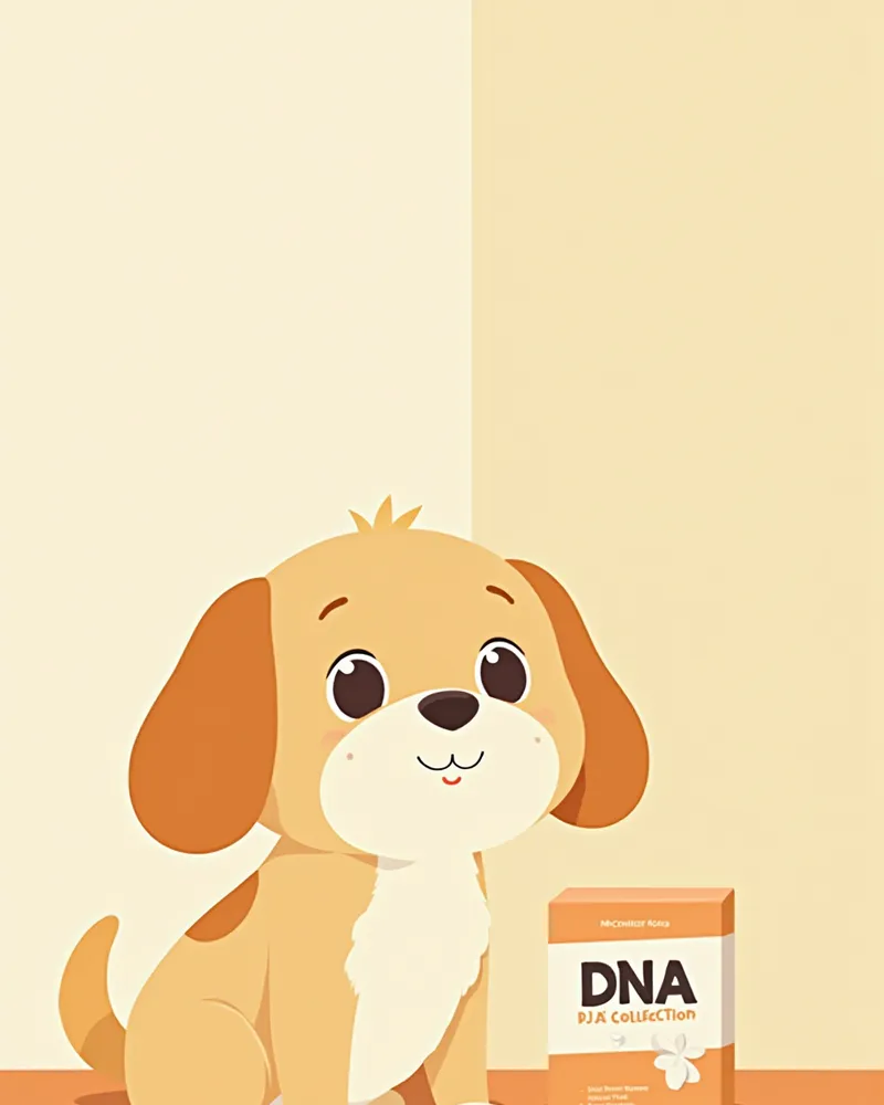 강아지 유전자검사 키트와 강아지