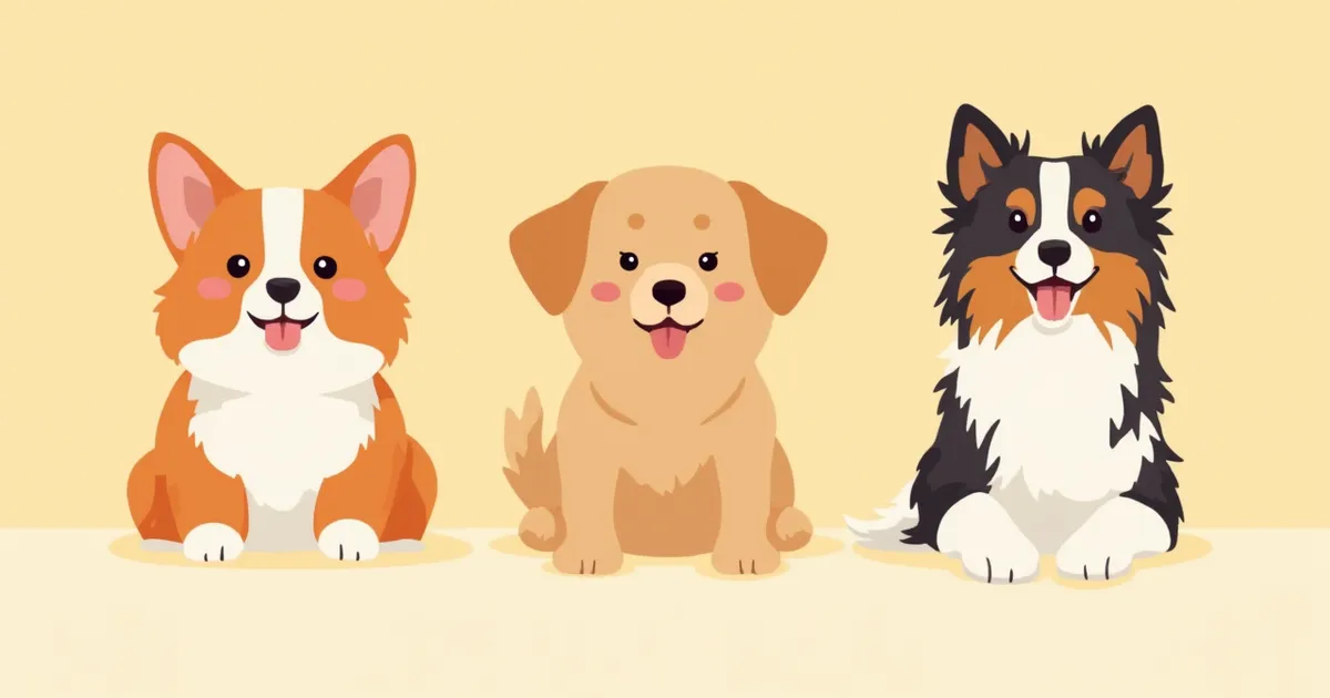 강아지 귀 종류 (직립·접힘·반접힘)