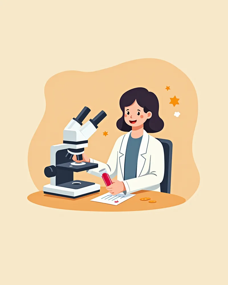 강아지 신장 기능 조기 선별(SDMA) 검사 결과 분석 장면