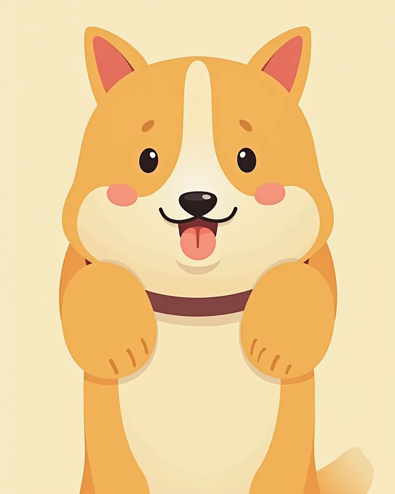 법랑질 저형성으로 인해 흰 반점과 흠집이 생긴 강아지 치아