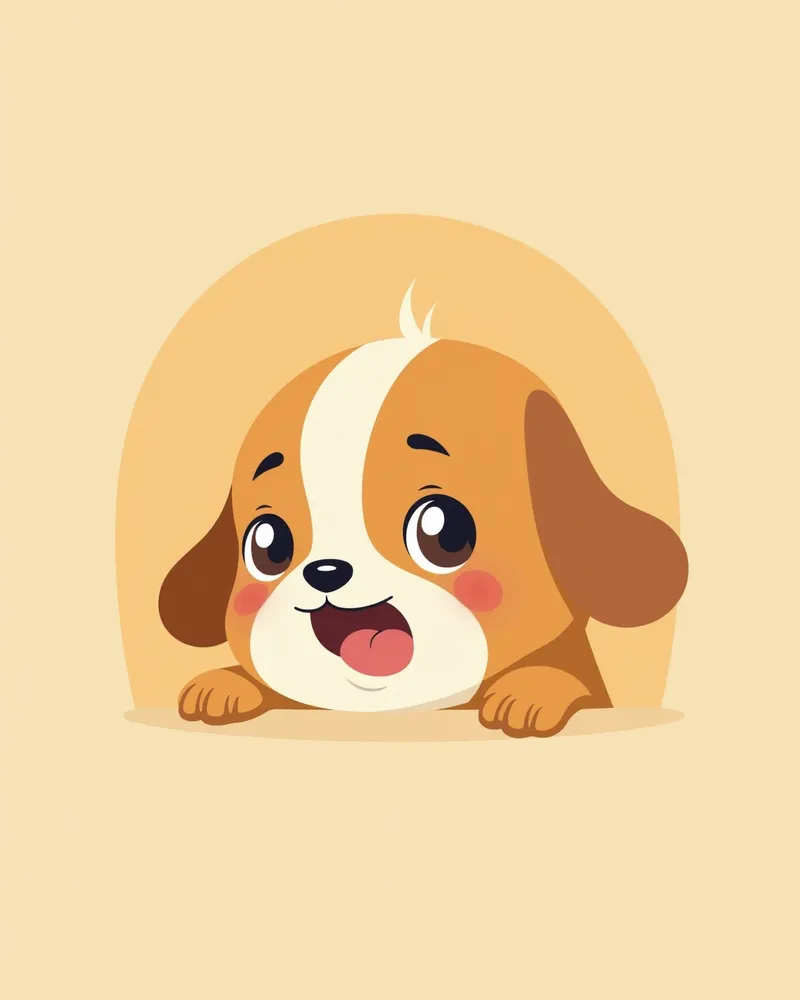 강아지 눈에 염증이 생긴 모습