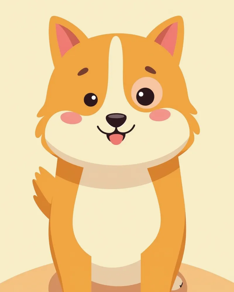 안검 수술 후 회복된 강아지의 모습