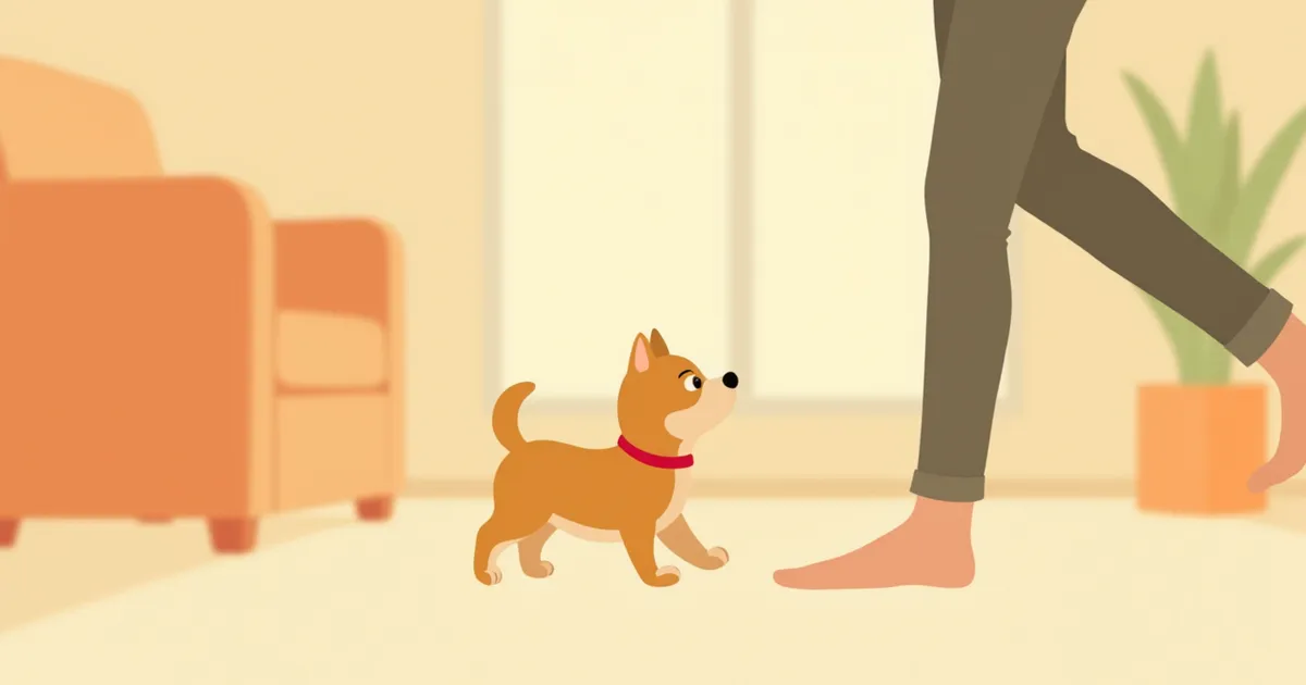 강아지가 나만 졸졸 따라다니는 이유