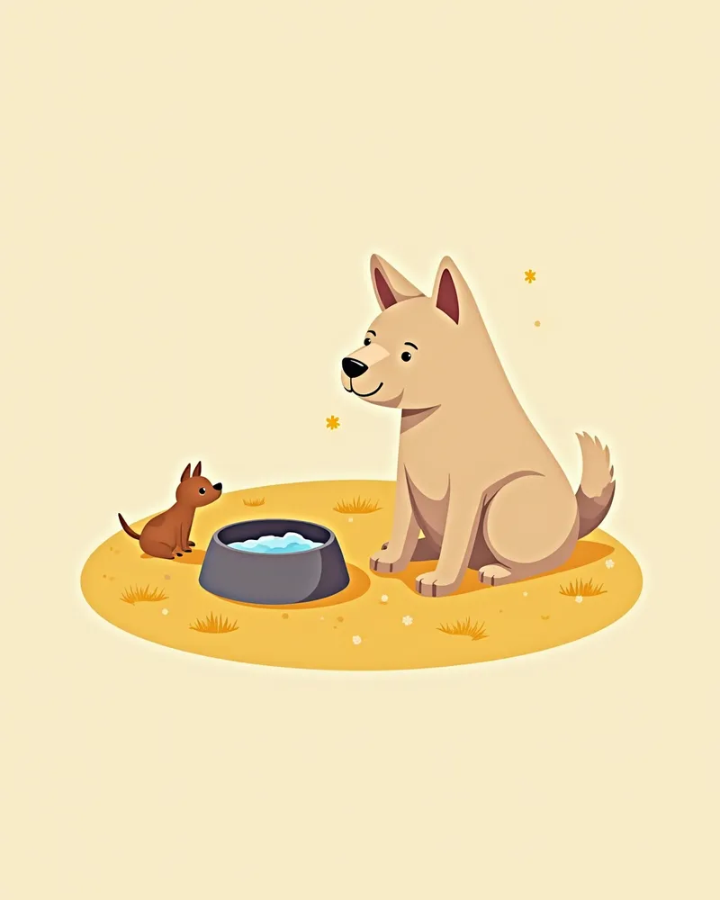 강아지 고혈당증의 주요 증상: 다량의 물 마시기와 배뇨