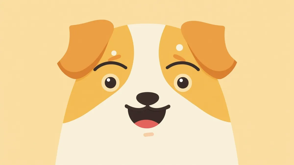 강아지 눈의 결막이 노랗게 변한 모습