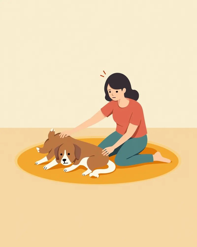 강아지 마카다미아 중독 증상 — 뒷다리 쇠약과 무기력