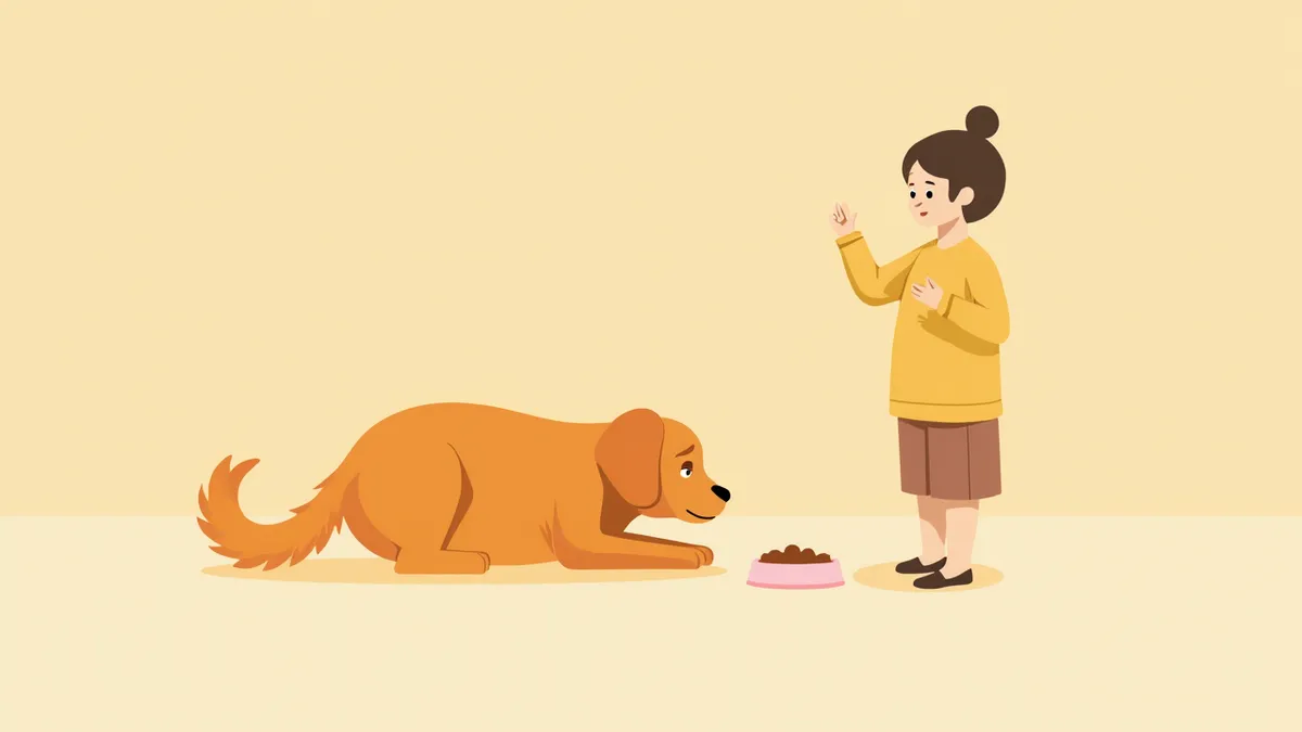 식사 후 불편해하는 강아지 — 거대식도증 증상