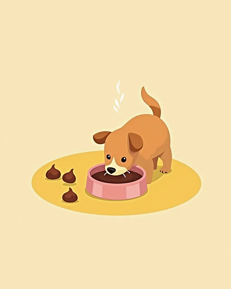 감염된 고양이 배설물로 오염된 사료 그릇