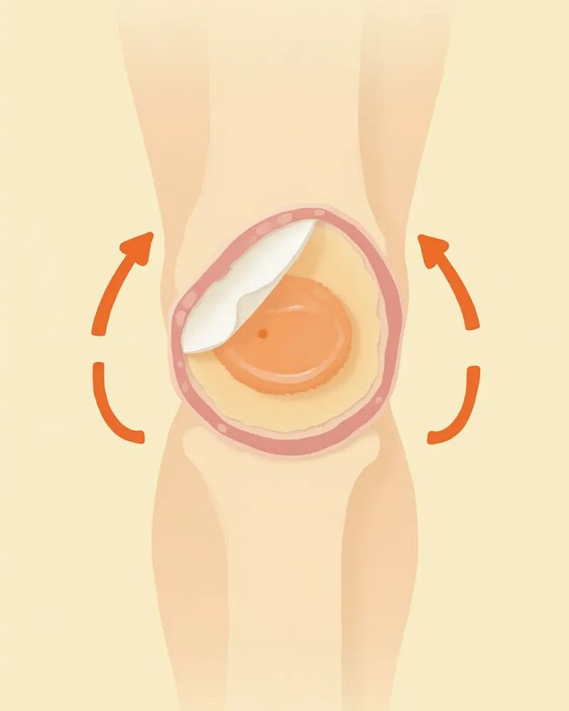 활차구 성형술 개념 일러스트